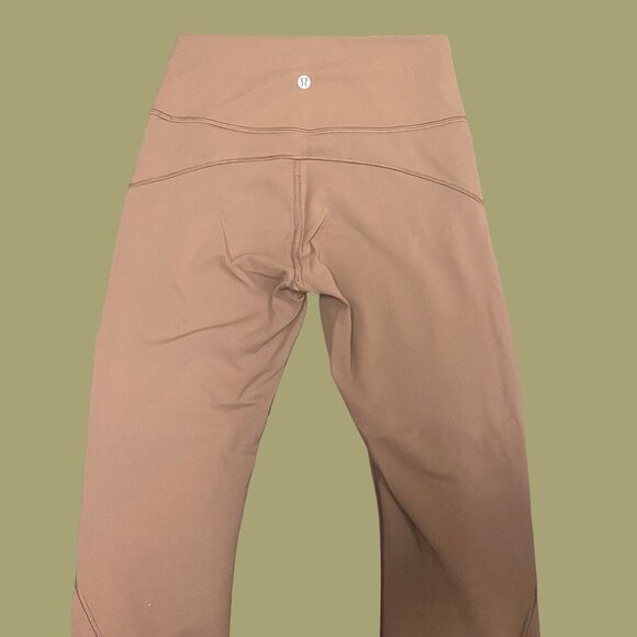 Lululemon High-Rise Seamless Leggings – Terracotta Size 2 (Nulu Fabric) - Picture 5 of 8